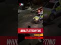 Shocking moment cow is rammed by police car | LBC