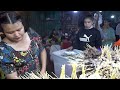 Cambodian Night Street Food @ Toultompoung Market - Dessert, Grilled Meat, & More