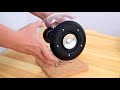 Make glass spherical speaker