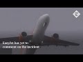 Storm Nelson: Moment easyJet plane aborts Gatwick landing in extreme weather