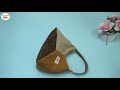 How to make Tote bag from Hexagon | Easy making | วิธีการทำกระเป๋าจากชิ้นส่วนหกเหลี่ยม