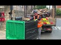 Commercial bin collection service in London