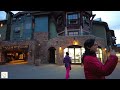 4k Walking video -  Vail Ski Resort , Colorado  - January 2024