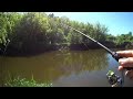 Spring fishing with a spinning rod on a river with silicone👍💯🎣🐟