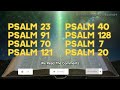 Psalm 91 and Psalm 23: The Two Most Powerful Prayers in the Bible!  (PROTECT YOUR HOME)