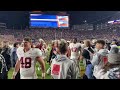 FULL REACTION: Alabama players celebrate Iron Bowl victory