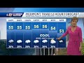 WATCH: Rain continues this evening, drier Wednesday