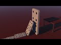 Domino Effect - 100 000 Domino Simulation - Chain Reaction