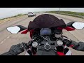 SUPERBIKES TAKE ON DALLAS TRAFFIC... ENDS BAD