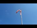 U.S. Flag Flying in the Wind