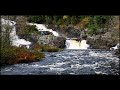 10-hour Waterfall Ambience • Relaxing Water Sound • 4K nature white noise study focus relax sleep