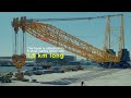 #Solutions #Howwedoit This is how Sarens assembles one of the biggest cranes in the world, the SGC