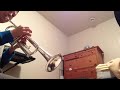 F major scale trumpet