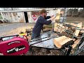 How Long to SUPER SPLIT 1 FIREWOOD TOTE❓NO CUTS/GAPS IN VIDEO #firewood
