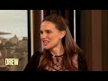 Natalie Portman Reveals She Was Discovered While Eating Pizza | The Drew Barrymore Show