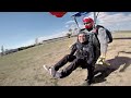 JUMPING FROM A PLANE - FIRST SKYDIVE! | 100.000 SUBSCRIBERS - GoPro Tandem Skydive from BN2 Islander