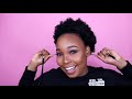 HOW TO DO A HIGH PUFF ON A SHORT NATURAL HAIR | (shoe lace method)