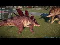 Jurassic World Evolution 2 Battle Royale but everything is from the DLC THAT I HAVE