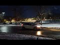 Middlebury, VT light snow, 1/9/2024 (early eve)