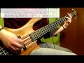 Nirvana - Lounge Act (Bass Cover) (Play Along Tabs In Video)