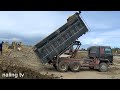 Fuso dump truck 10 wheeler 8DC9 double leff unloading soil....