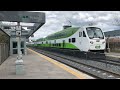 GO 615 on 9219 and GO 682 on 9116 at Pickering GO station