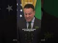 Irish PM talks about Irish Palestinian solidarity at White House reception