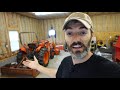 Reviving And DRIVING A 30 Year Old Kubota TRACTOR!!