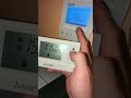 Mitsubishi Ecodan wireless thermostat not working !