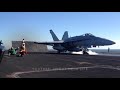 Santa Claus Launches Jets Off An Aircraft Carrier!