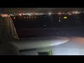 Hard landing at Newark.