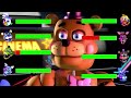 TOP 5 BEST FNaF vs FIGHT Animations WITH Healthbars