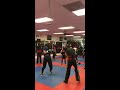 Erik at Power week - Black Belt testing #1