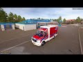 Emergency Call 112 - Augsburg Polices, Tanker Truck and Ambulances Rapid on Duty! 4K