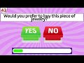 Choose One Button - YES or No Challenge - IQS QUIZ