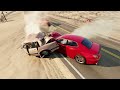 Dangerous Driving and Car Crashes #1 BeamNG Drive