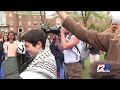 Protesters end encampment at Brown University