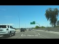AZ 51 North - Phoenix - Arizona - 4K Highway Drive