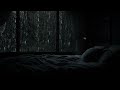 Rain Sound in Forest - Heavy Rain on Window for Fall Asleep in 3 Minutes - Relaxing Music