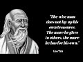Lao Tzu's Quotes   Just Give This One Answer To The Person Insulting-Motivation and Quotation