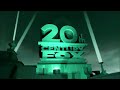 20th Century Fox Intros in 4% and 2% speed with effects
