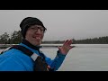 Swedish icy time, River to lake SUP Paddle boarding adventure.