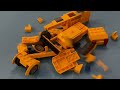 Hot Wheels + LEGO Brickin’ Delivery YELLOW/BLUE version Unbox plus 2 MOC Variations #legomoc