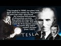 Tesla vs  Einstein