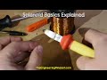 Solenoid Basics Explained - Working Principle