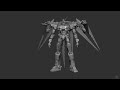 Zbrush (ZModeler) -Gunpla- Timelaps