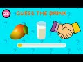 Can you guess the Drinks by Emoji?🍷🍵|| Emoji Quize