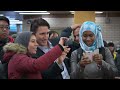 Justin Trudeau surprises Montreal commuters