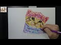 펜으로 아기 고양이 그리기 (How to Draw a Baby Cat with a Pen)