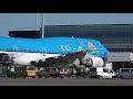 Last KLM (passenger) Boeing 747 -  Flyby, landing and arrival at the gate. Schiphol AMS 29-03-'20